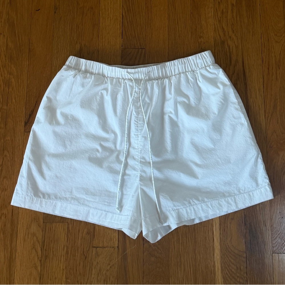 Crescent Women's White Athletic Shorts